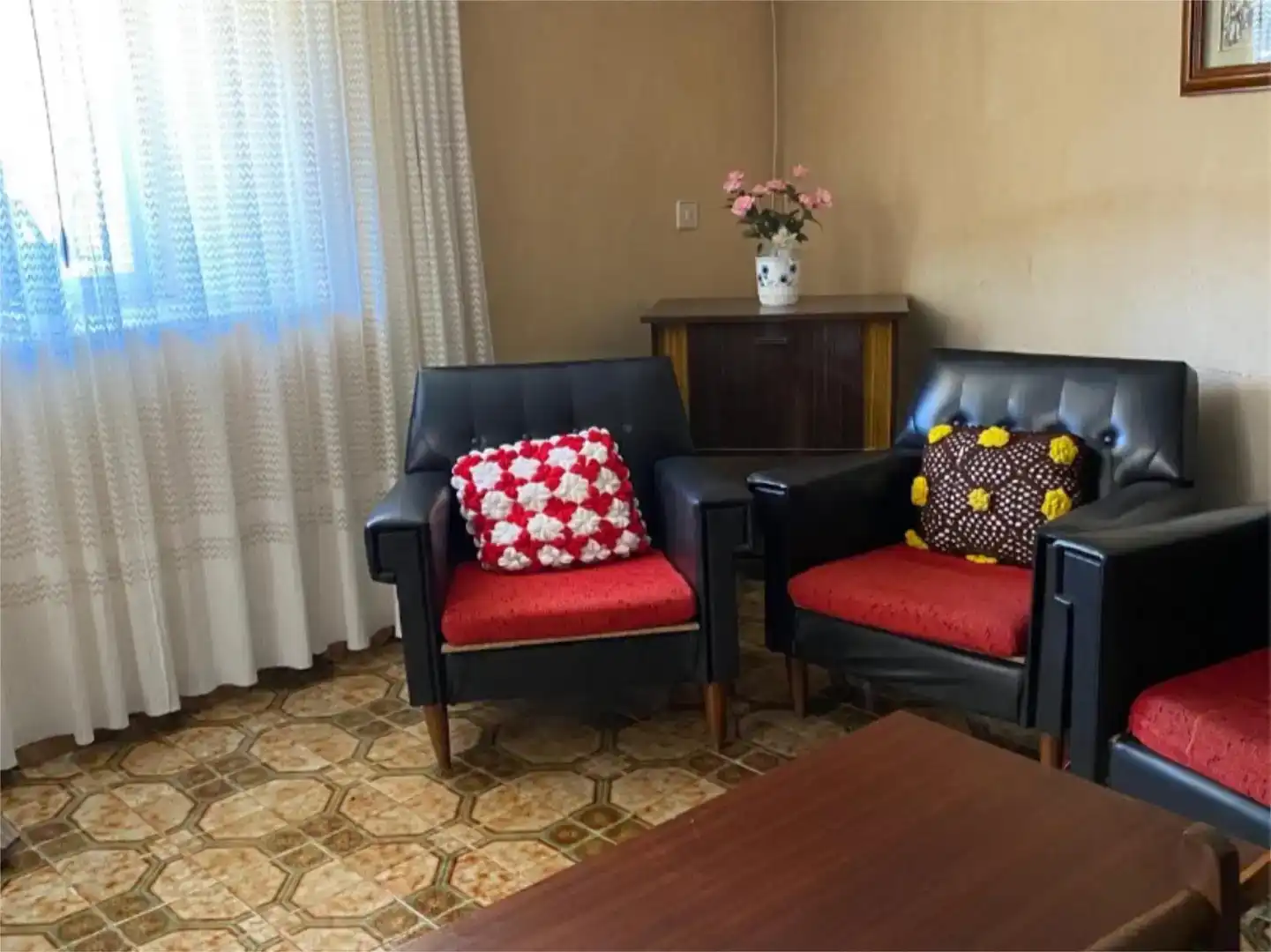 Sala d'estar de Pis en venda en Murias de Paredes amb Moblat