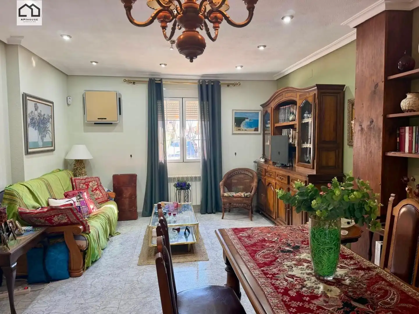 Living room of Houses for sale in Numancia de la Sagra  with Air Conditioner, Heating and Terrace