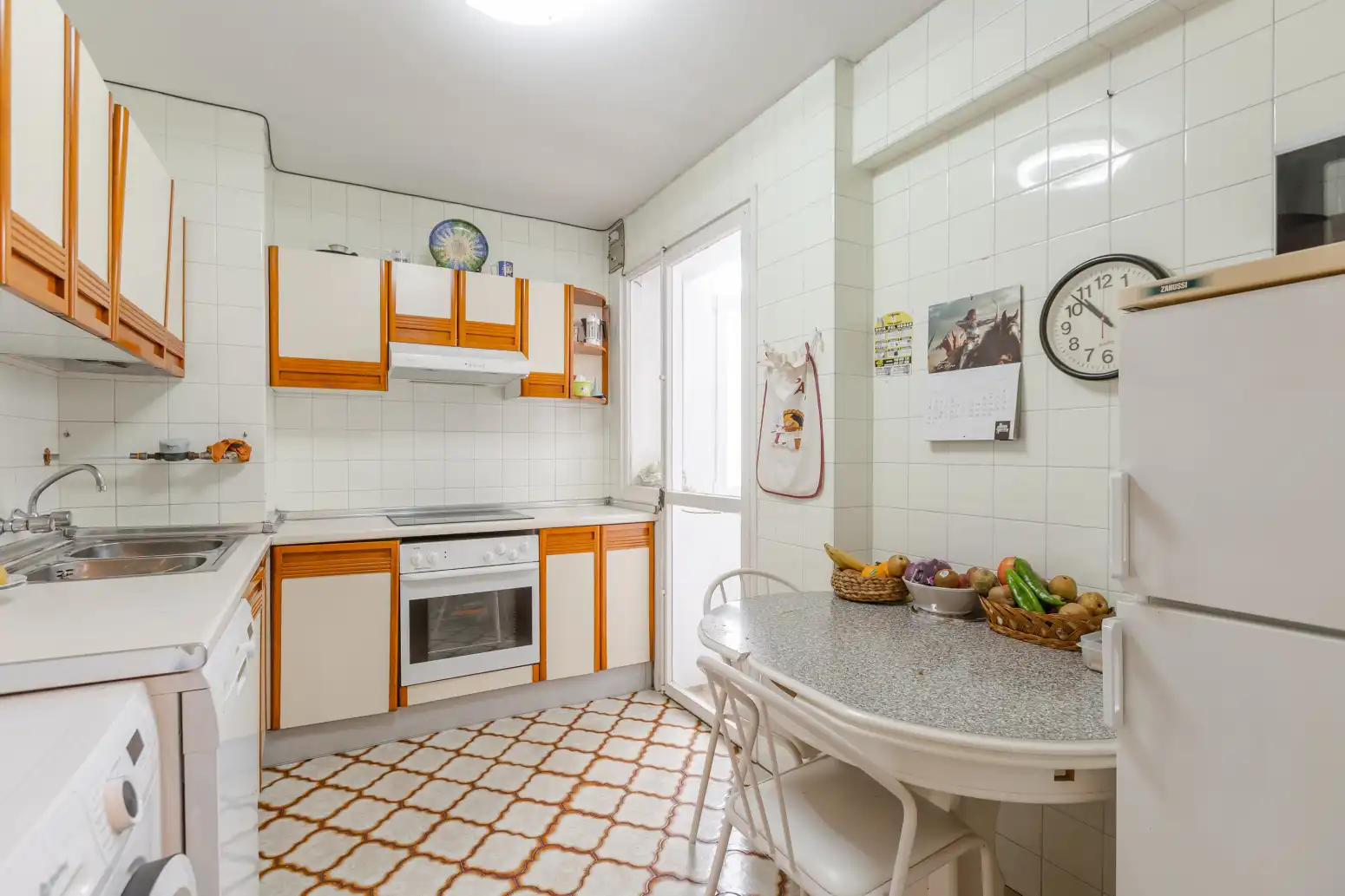 Cocina de Piso en venta en  Pamplona / Iruña con Calefacción, Parquet y Terraza