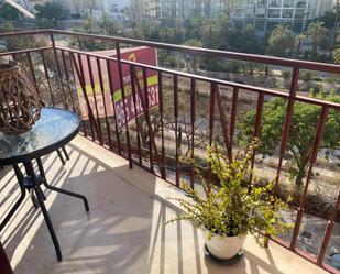Balcony of Flat for sale in Elche / Elx  with Air Conditioner, Terrace and Balcony