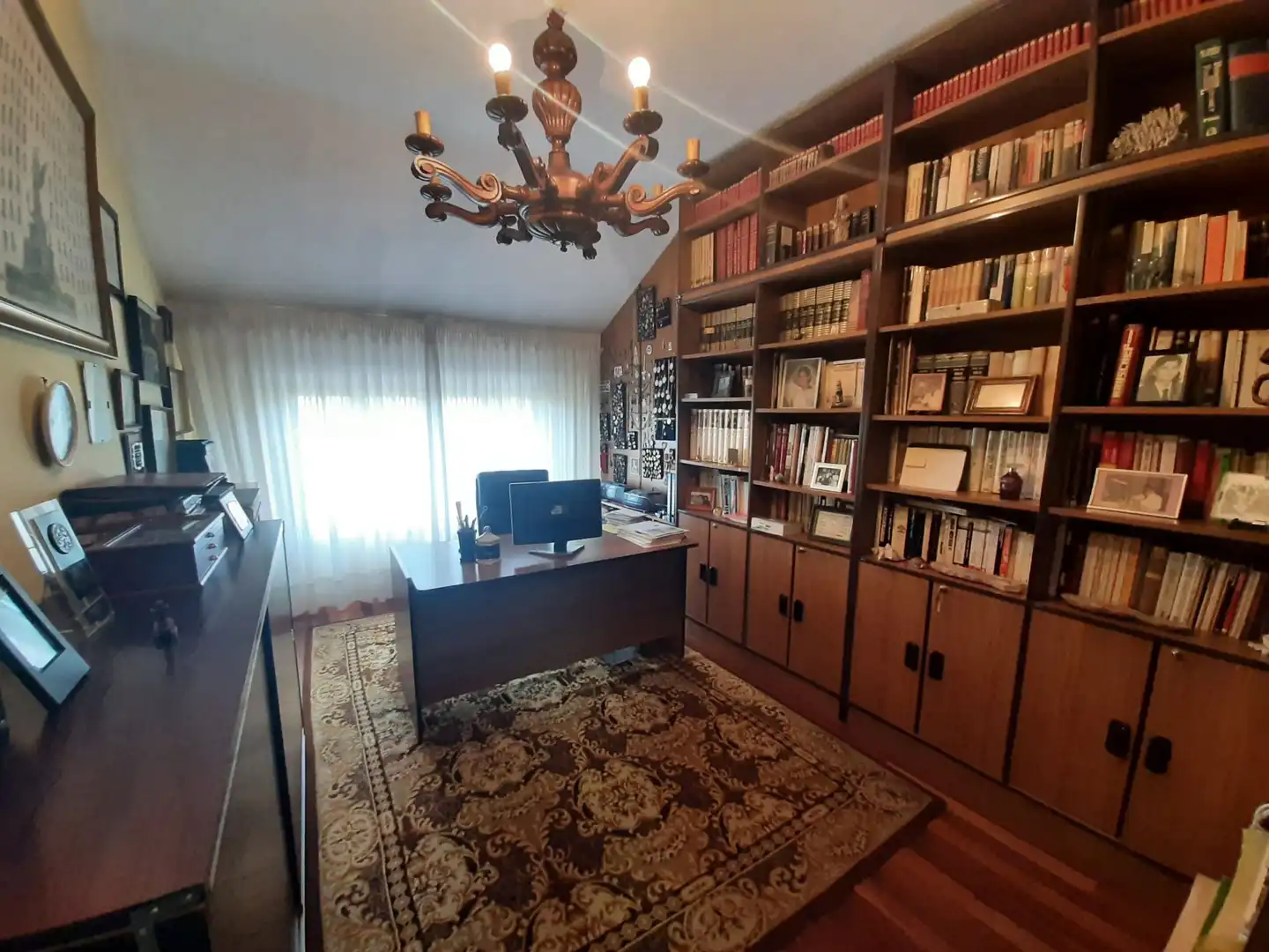 Sala de estar de Casa adosada en venta en Villaquilambre con Calefacción, Jardín privado y Terraza