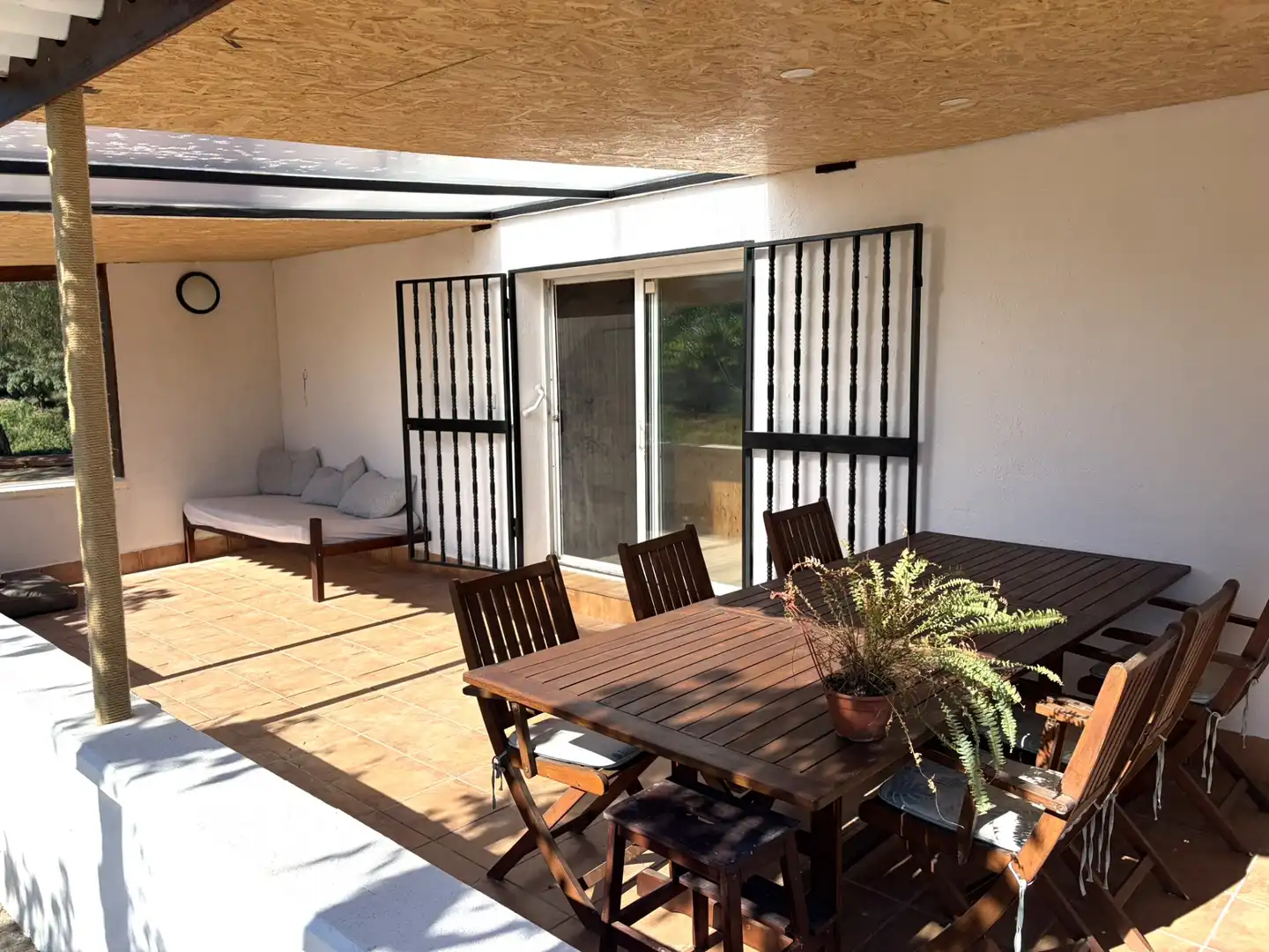 Terrassa de Finca rústica en venda en Ascó amb Aire condicionat, Calefacció i Piscina