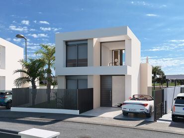 Villa con balcone in vendita a Roda Golf