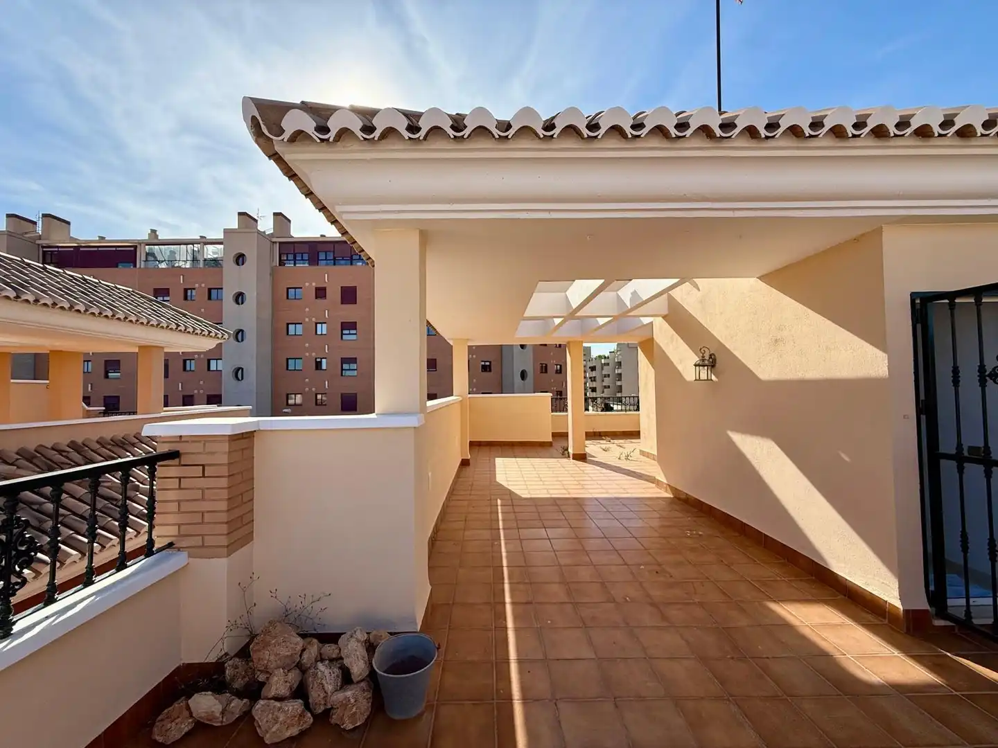 Terraza de Casa adosada en venta en Almería con Aire acondicionado, Jardín privado y Terraza
