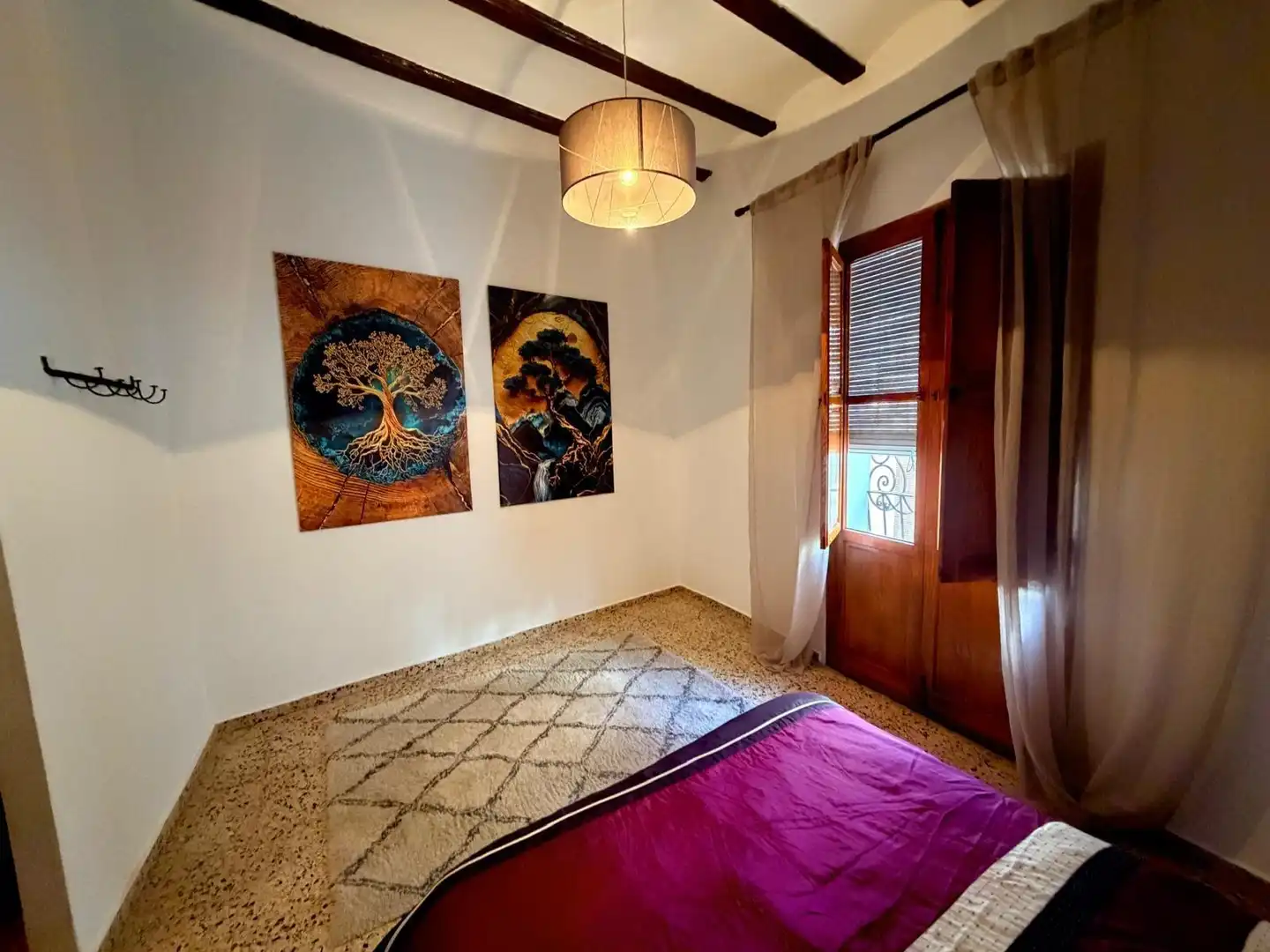 Habitación de Finca rústica en venta en Castelló de Rugat con Terraza, Trastero y Balcón