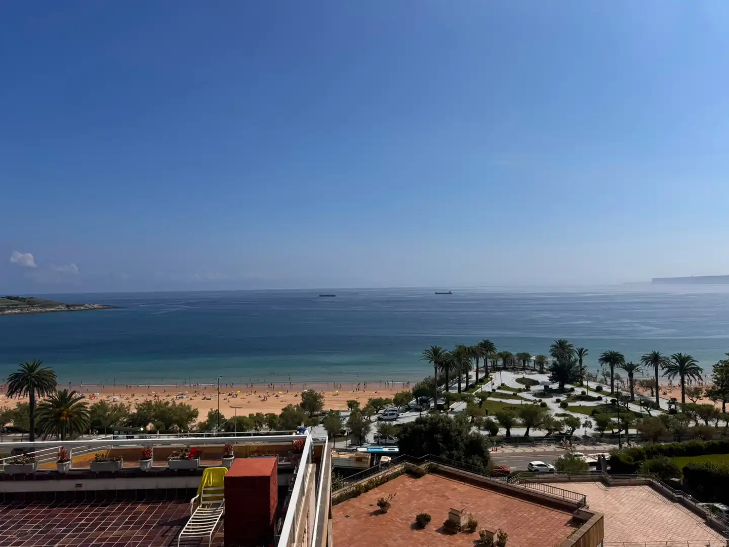 Außenansicht von Wohnung zum Verkauf in Santander mit Heizung, Terrasse und Abstellraum