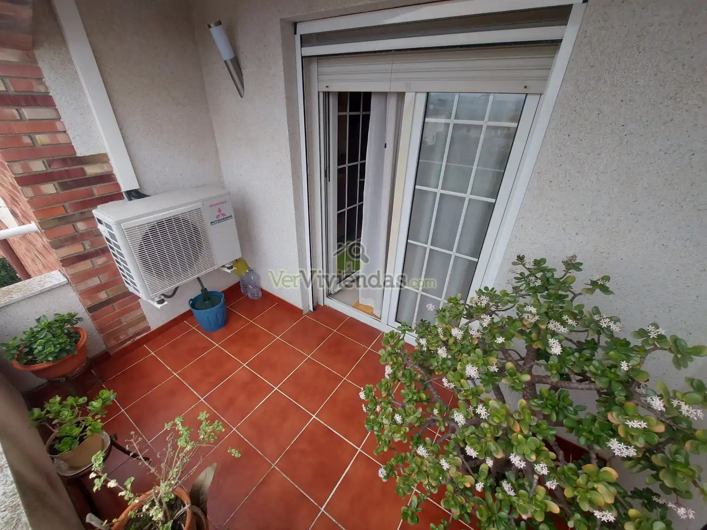Terraza de Casa adosada en venta en Sant Llorenç d'Hortons con Aire acondicionado, Calefacción y Jardín privado