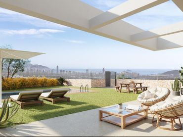 Casa a schiera con piscina in vendita a Balcón de Finestrat - Terra Marina