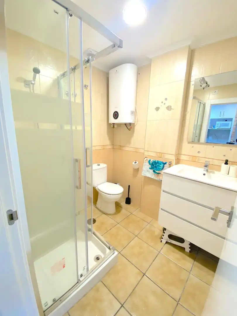 Baño de Apartamento en venta en Mazarrón con Aire acondicionado y Balcón