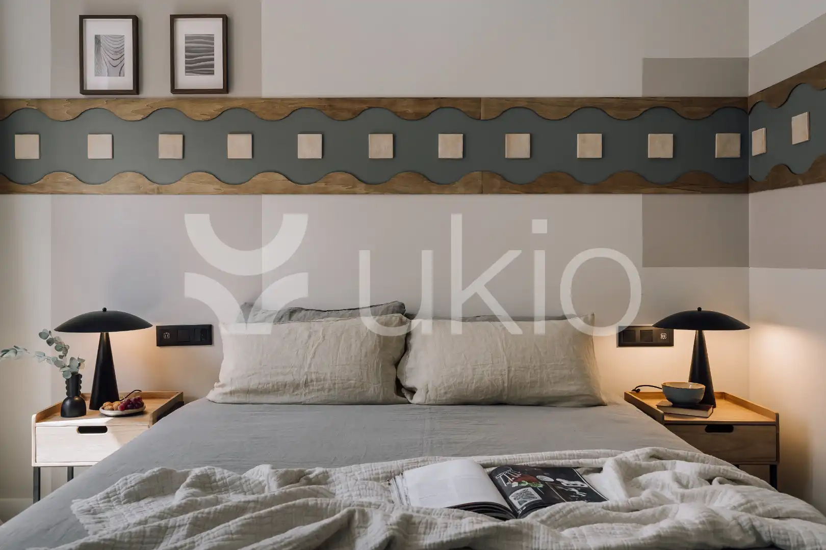 Habitación de Apartamento de alquiler en Madrid con Aire acondicionado, Calefacción y Amueblado
