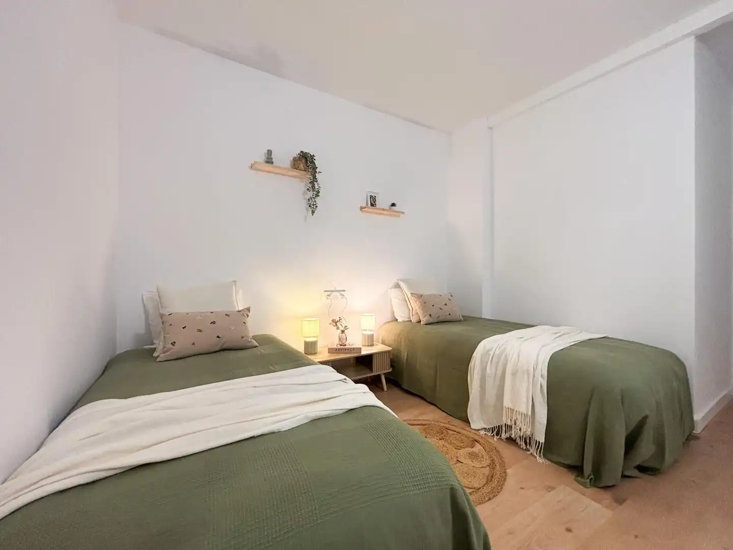 Schlafzimmer von Wohnung zum Verkauf in Salou mit Klimaanlage, Heizung und Gemeinschaftspool