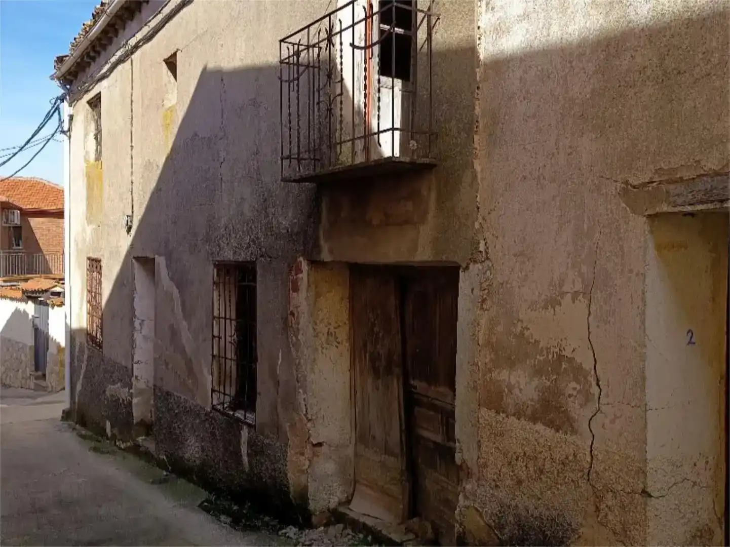 Vista exterior de Casa adosada en venda en Arbancón