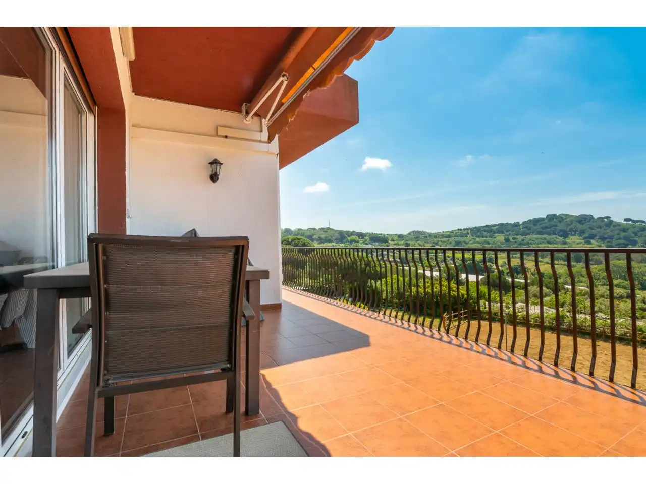 Terrassa de Finca rústica en venda en Argentona amb Aire condicionat, Calefacció i Jardí privat