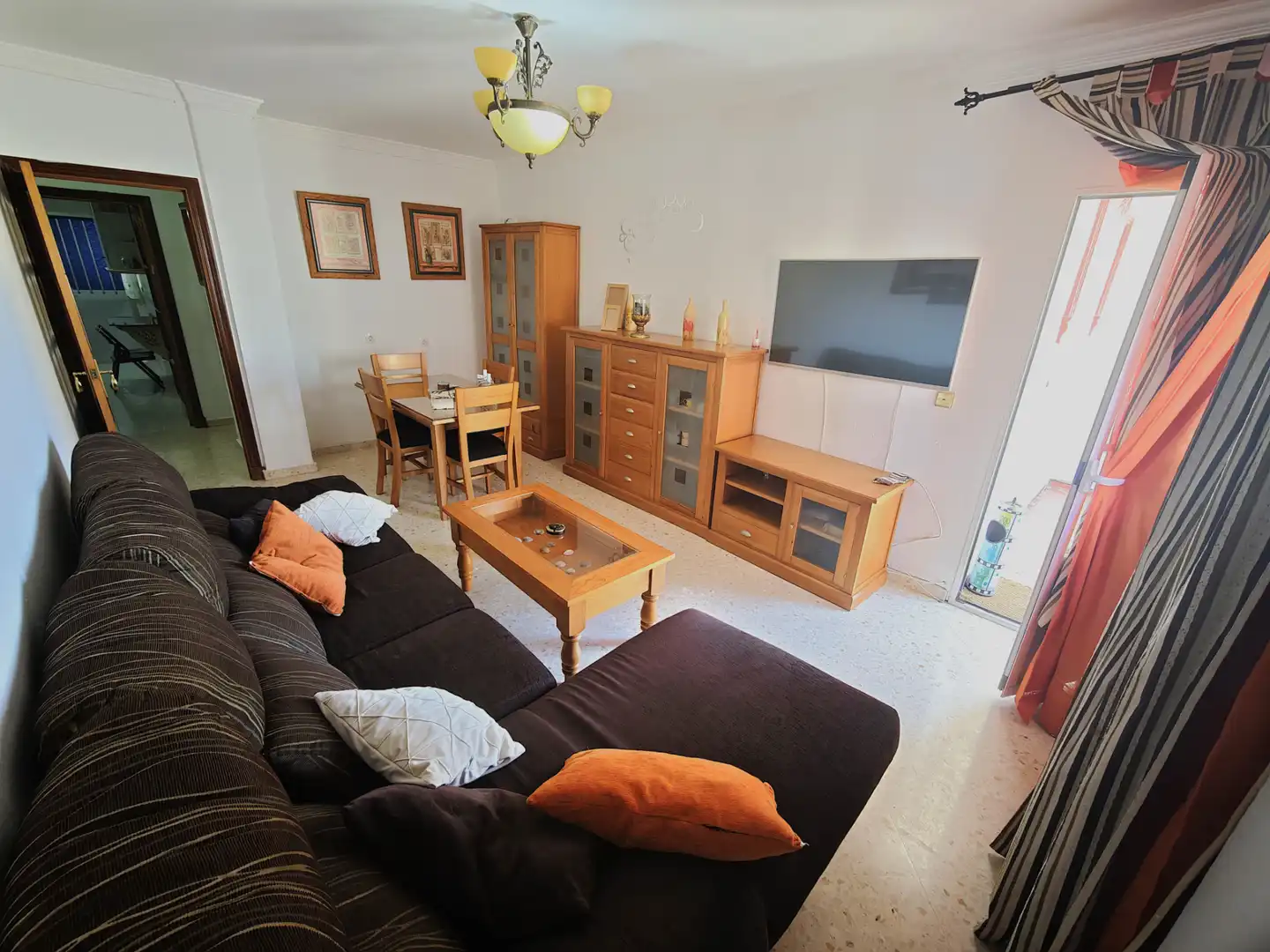 Sala de estar de Piso en venta en Lebrija con Aire acondicionado, Terraza y Trastero