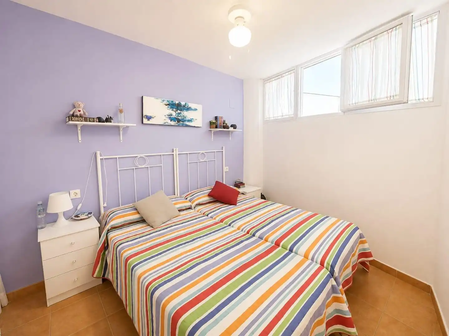 Bedroom of Flat for sale in Torremolinos  with Air Conditioner, Terrace and Community pool