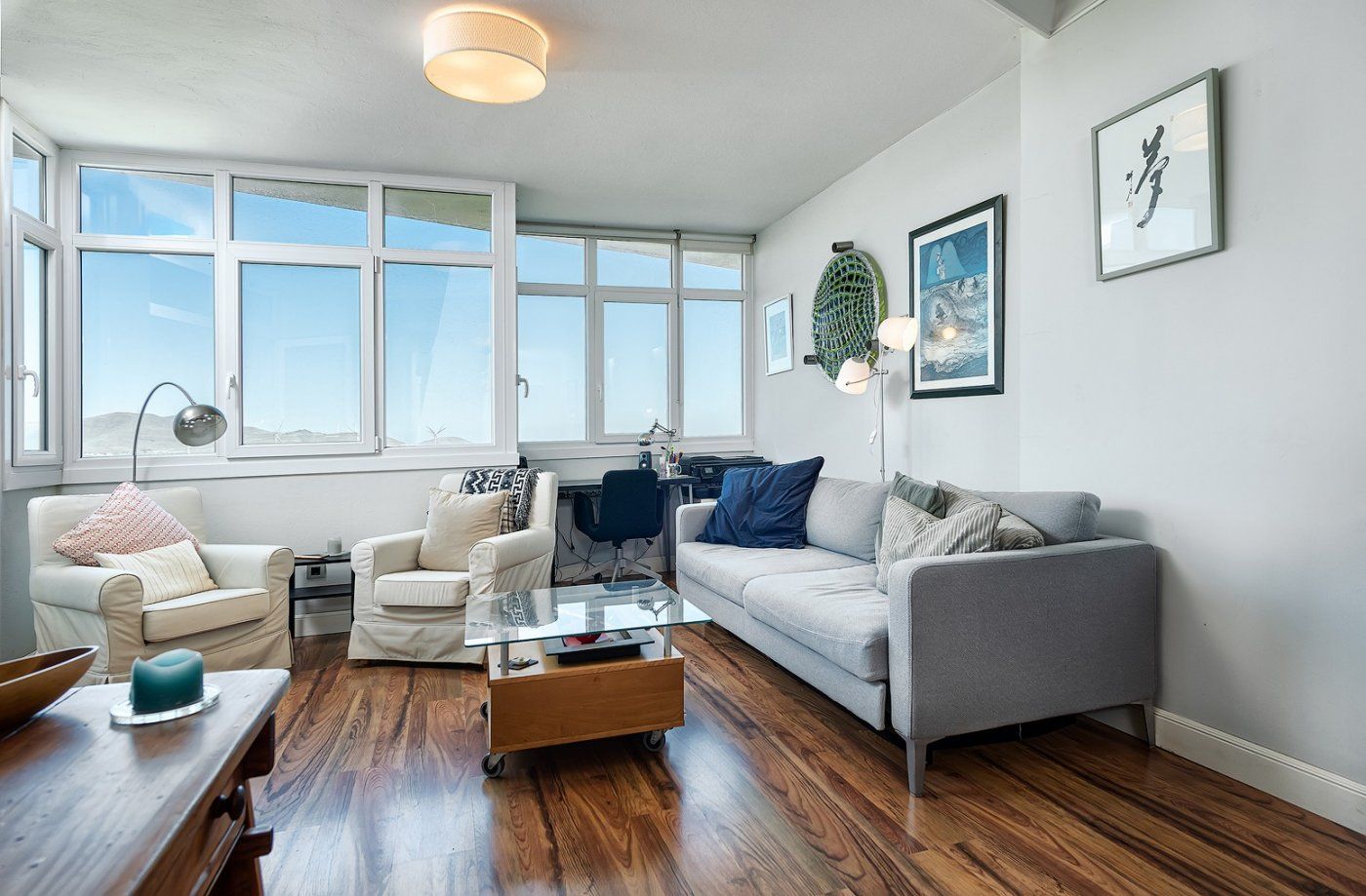 Living room of Attic to rent in Santa Lucía de Tirajana  with Air Conditioner and Terrace