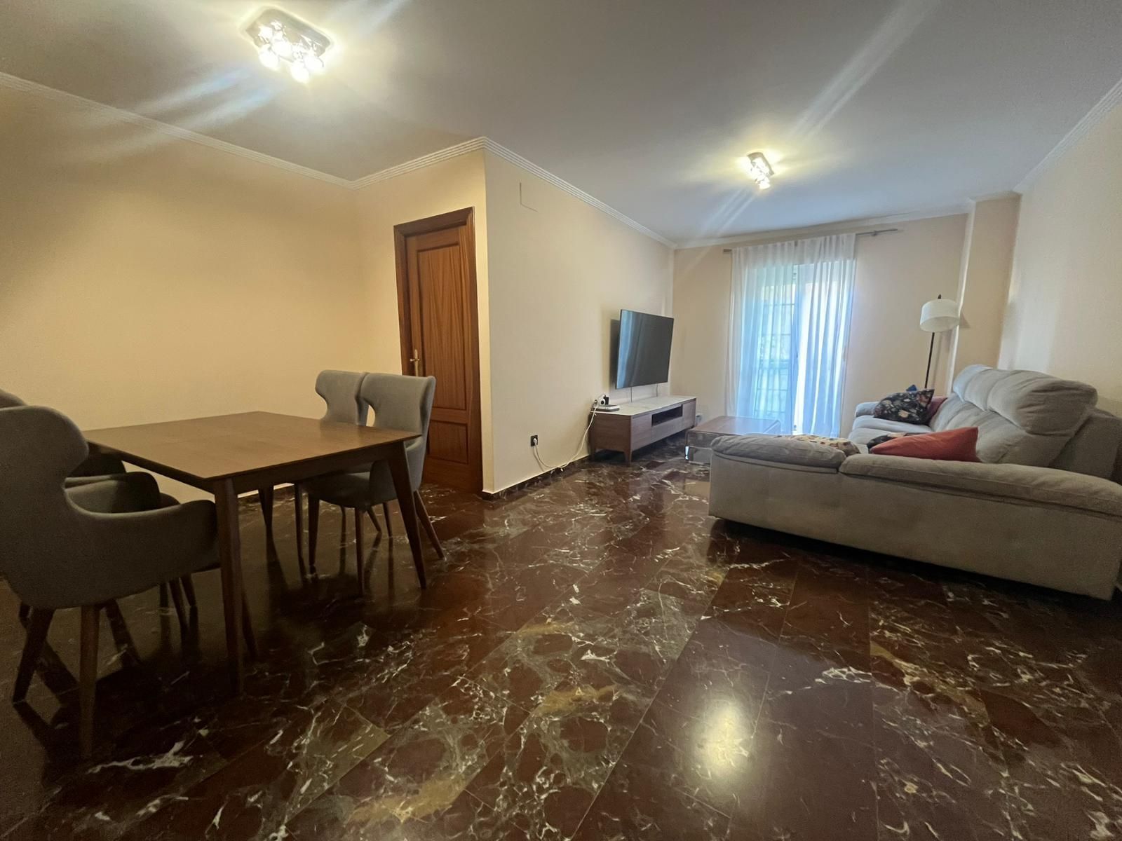 Living room of Flat to rent in  Huelva Capital  with Air Conditioner