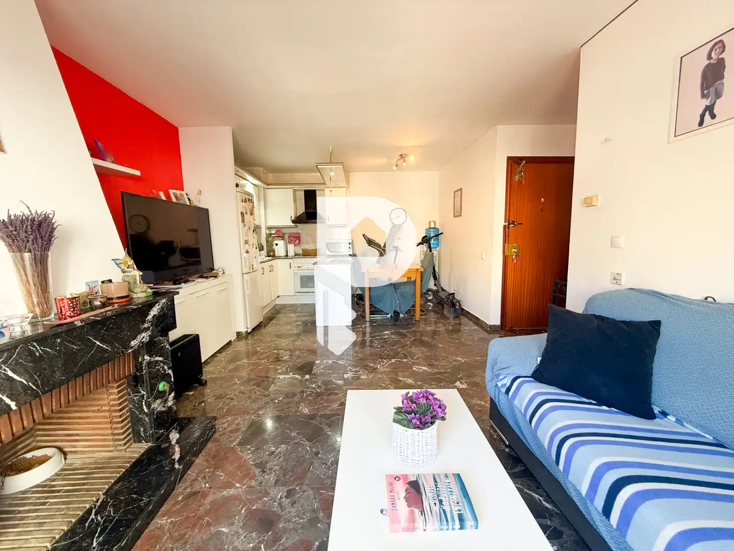 Wohnzimmer von Wohnung zum Verkauf in Sant Vicenç Dels Horts mit Heizung, Abstellraum und Fernseher