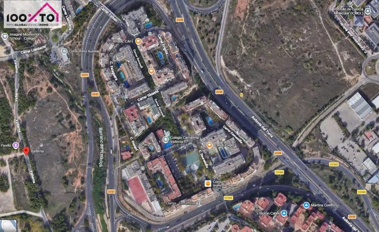 Vista exterior de Piso en venta en Paterna con Trastero y Balcón