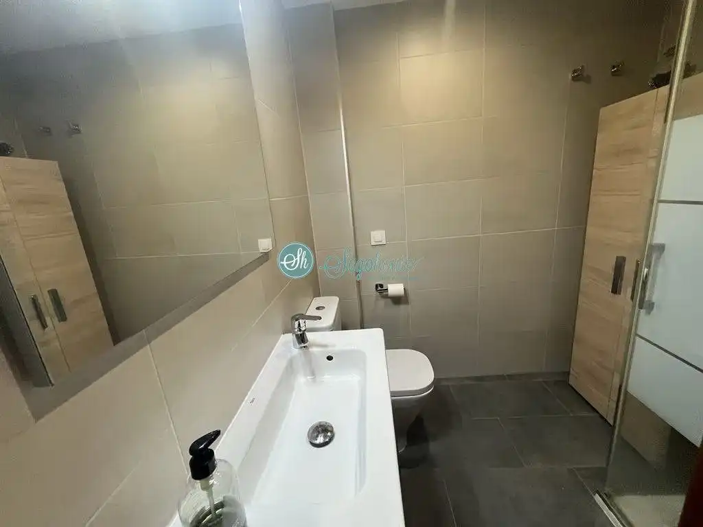 Bathroom of Flat for sale in Segovia  with Heating, Parquet flooring and Terrace