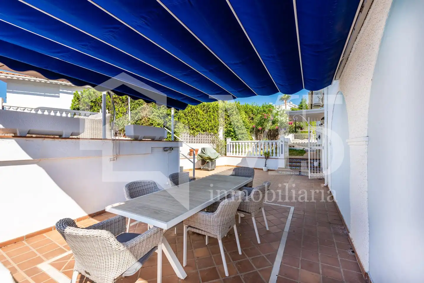 Terraza de Casa o chalet en venta en Vélez-Málaga con Jardín privado, Terraza y Piscina