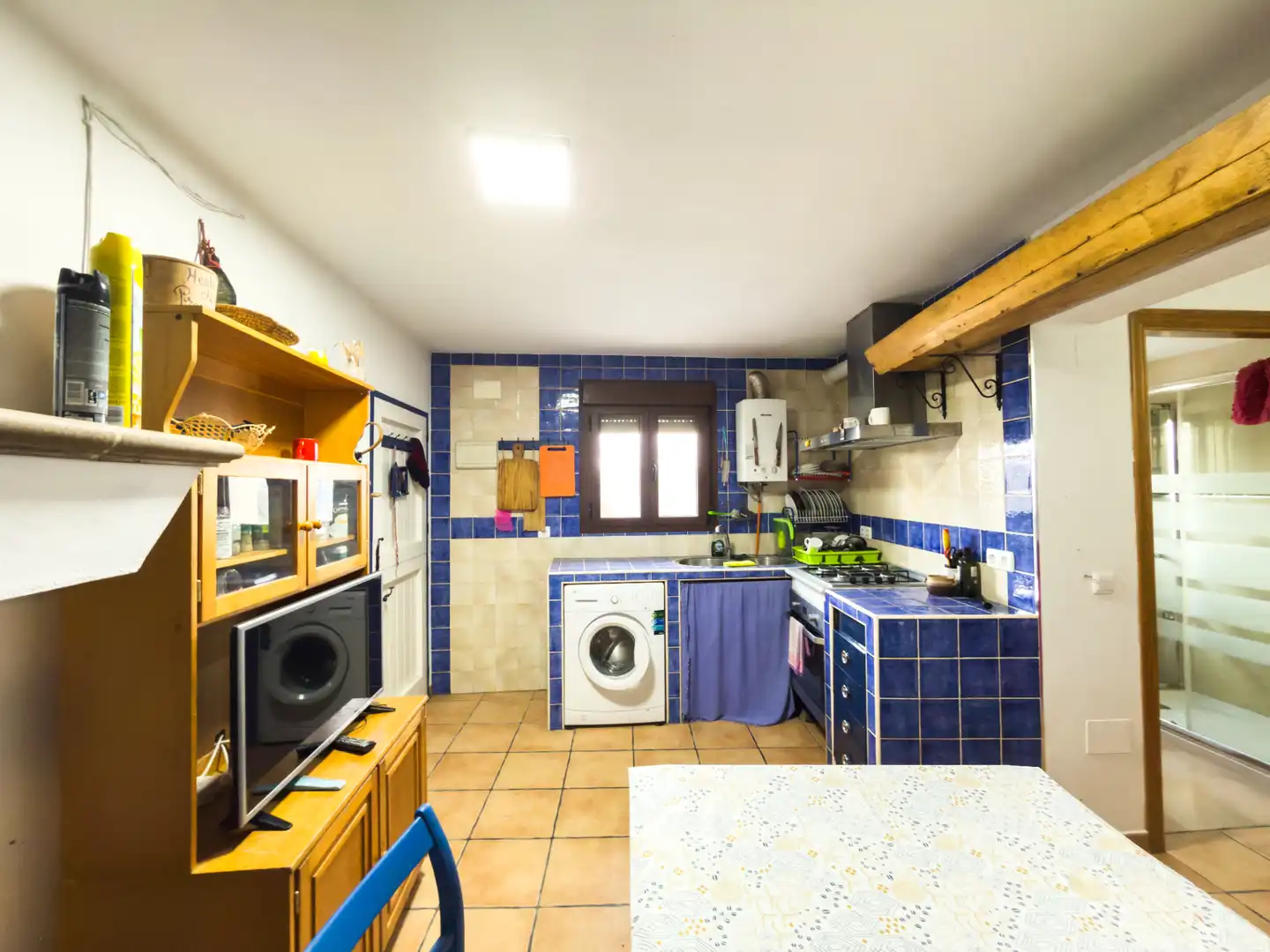 Cocina de Finca rústica en venta en Gor con Jardín privado, Terraza y Amueblado