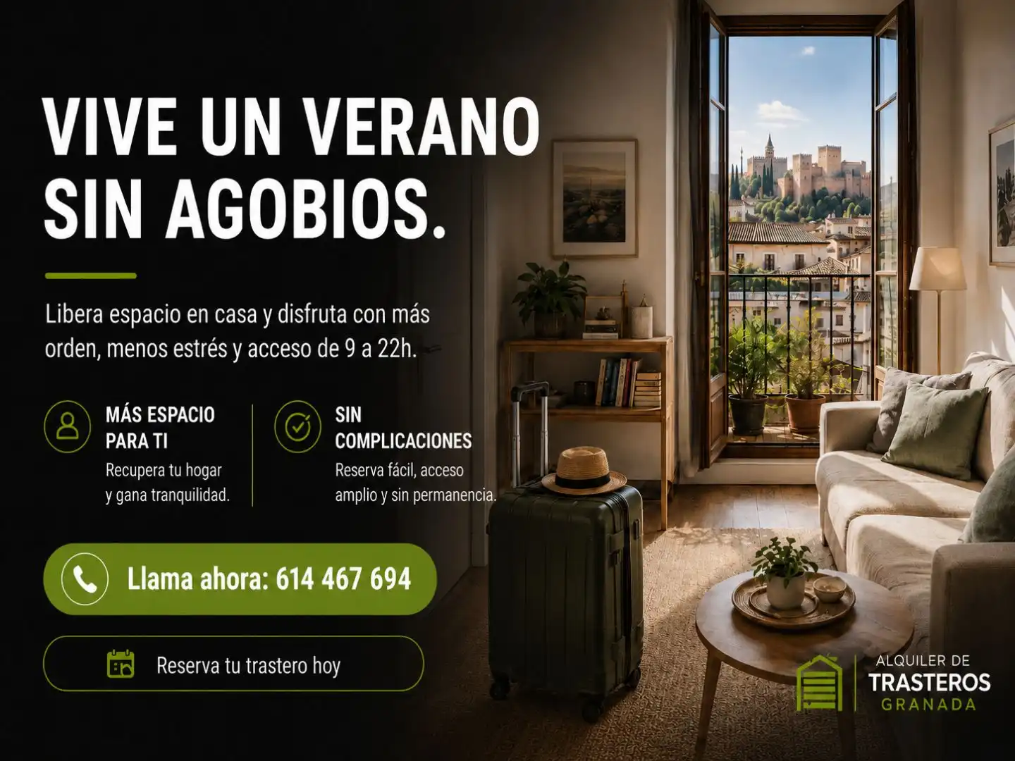 Schlafzimmer von Lagerraum zur Miete in Granada mit Alarm