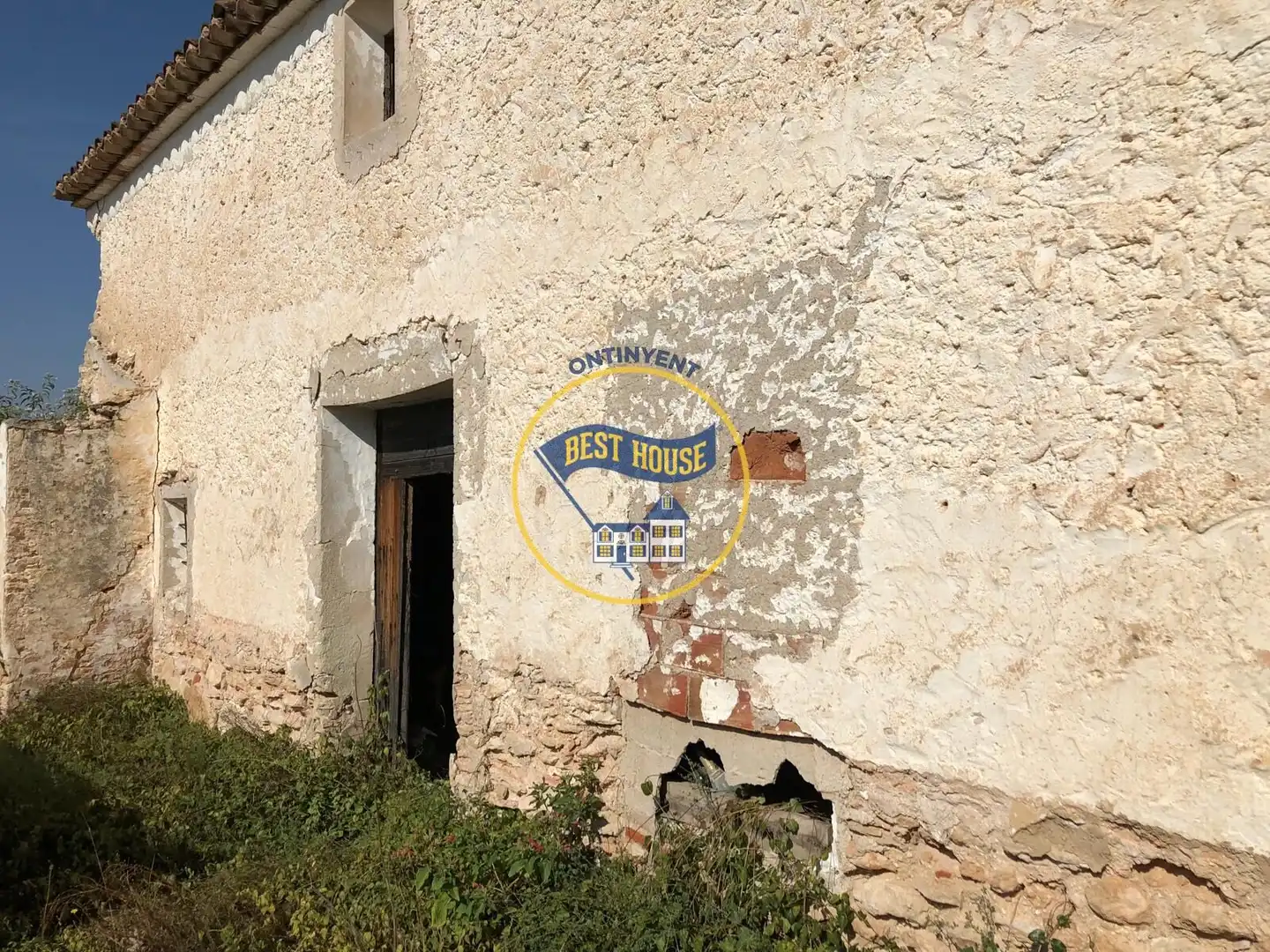 Exterior view of Houses for sale in La Font de la Figuera  with Terrace