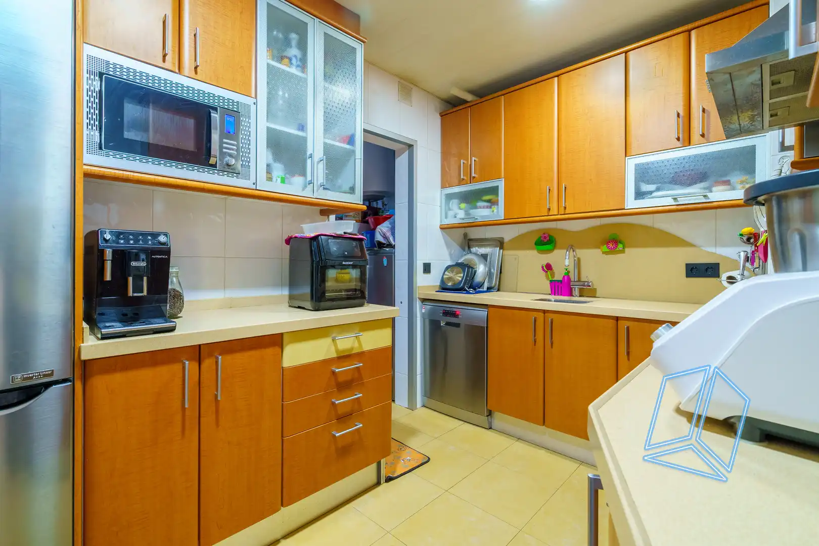 Kitchen of Flat for sale in Barcelona  with Heating and Balcony