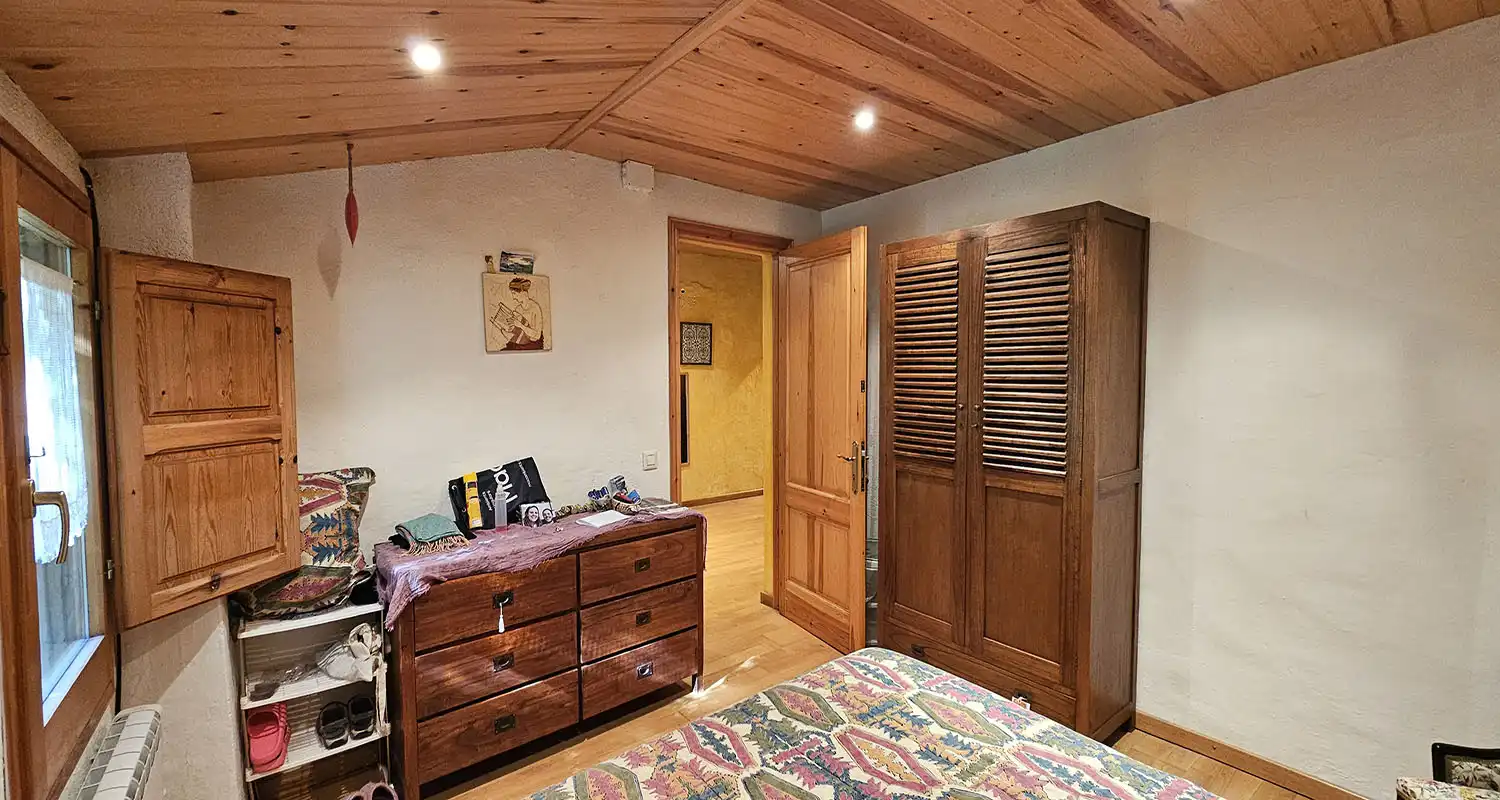 Habitación de Finca rústica en venta en Sant Celoni con Aire acondicionado, Calefacción y Jardín privado