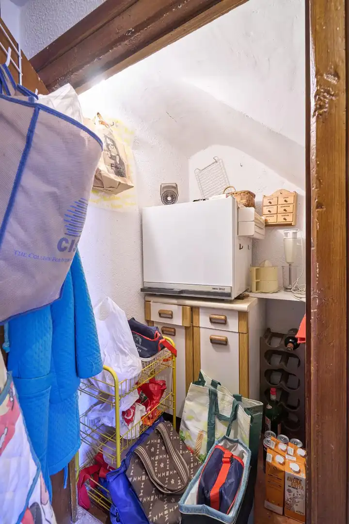 Cuina de Casa o xalet en venda en Navacarros amb Jardí privat i Piscina