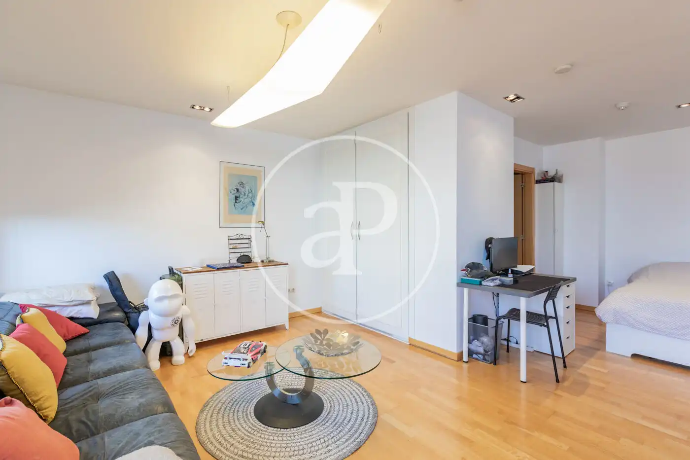 Living room of Attic for sale in San Sebastián de los Reyes  with Air Conditioner, Heating and Terrace