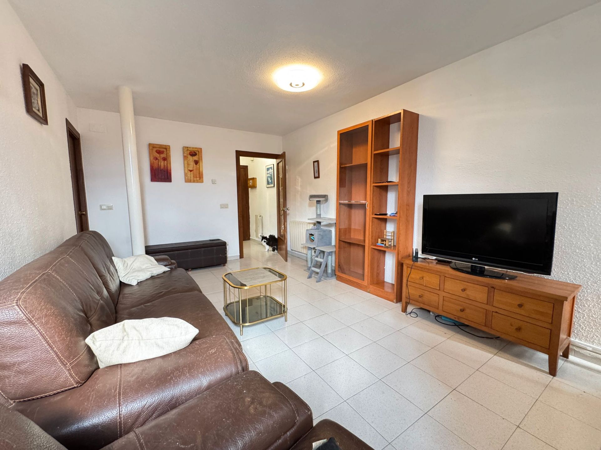 Living room of Flat for sale in Figueres  with Air Conditioner, Heating and Terrace