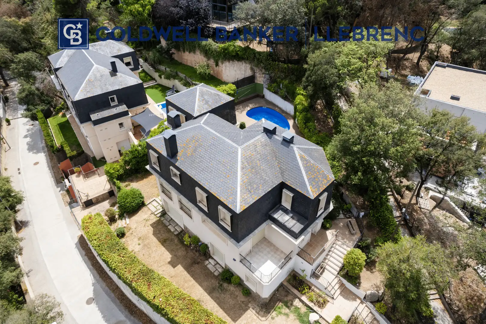 Vista exterior de Casa o chalet de alquiler en Barcelona con Aire acondicionado, Calefacción y Jardín privado