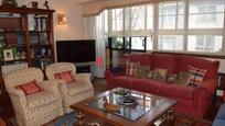 Living room of Flat for sale in A Coruña Capital   with Heating and Balcony