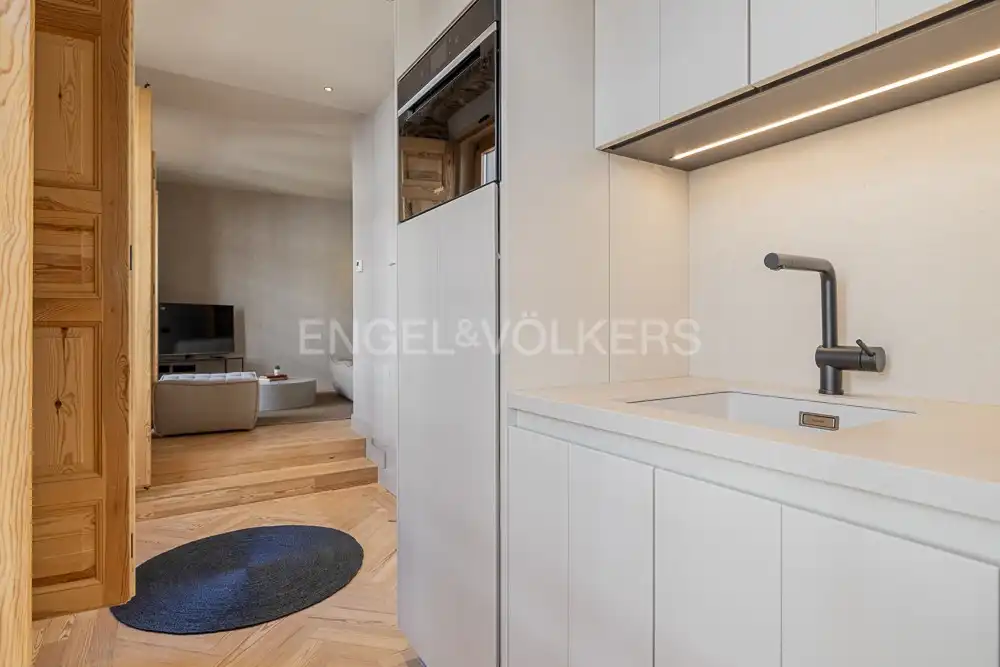 Cocina de Piso de alquiler en Madrid con Aire acondicionado, Calefacción y Amueblado