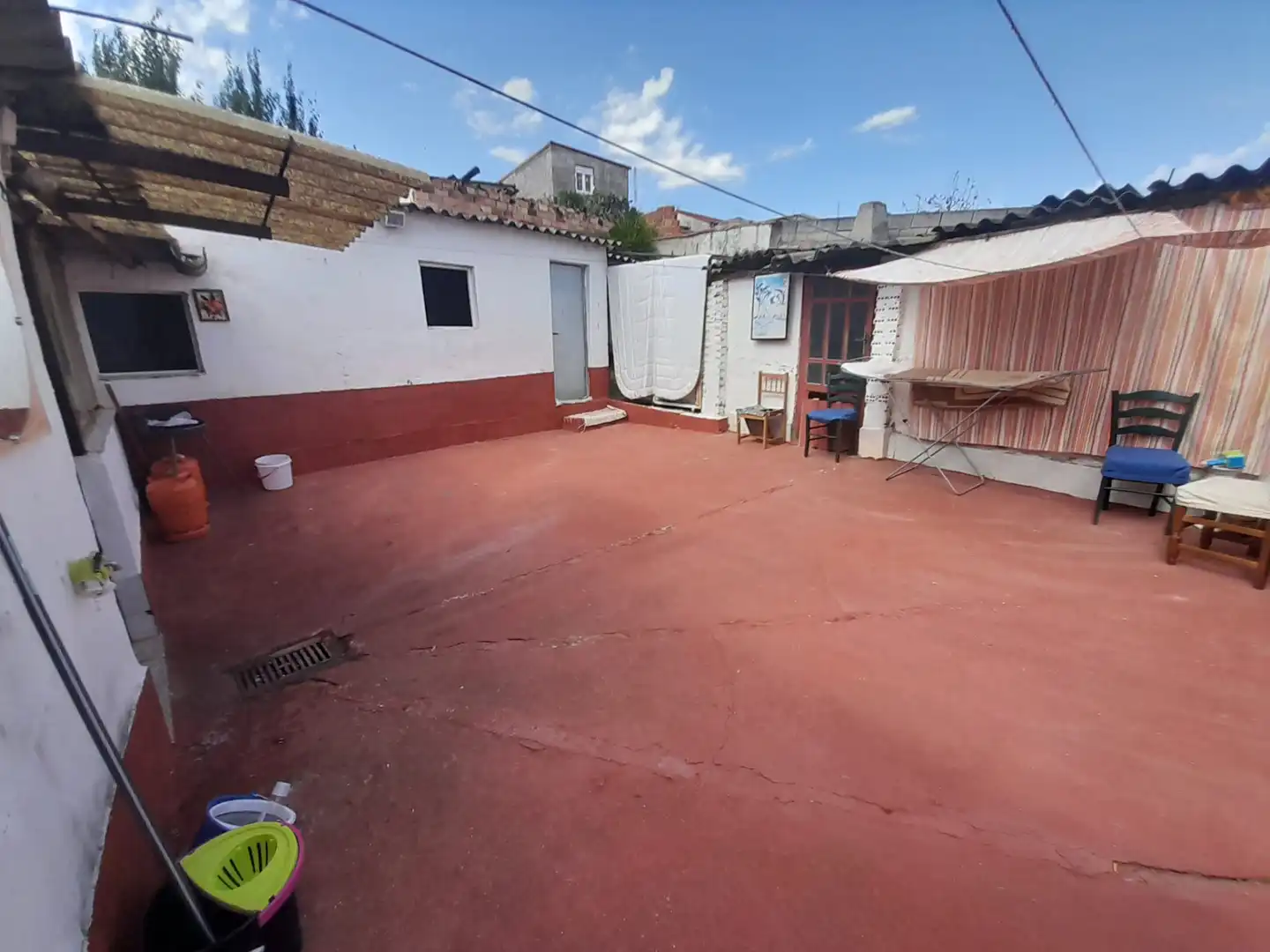 Jardí de Casa adosada en venda en Puertollano amb Aire condicionat i Traster