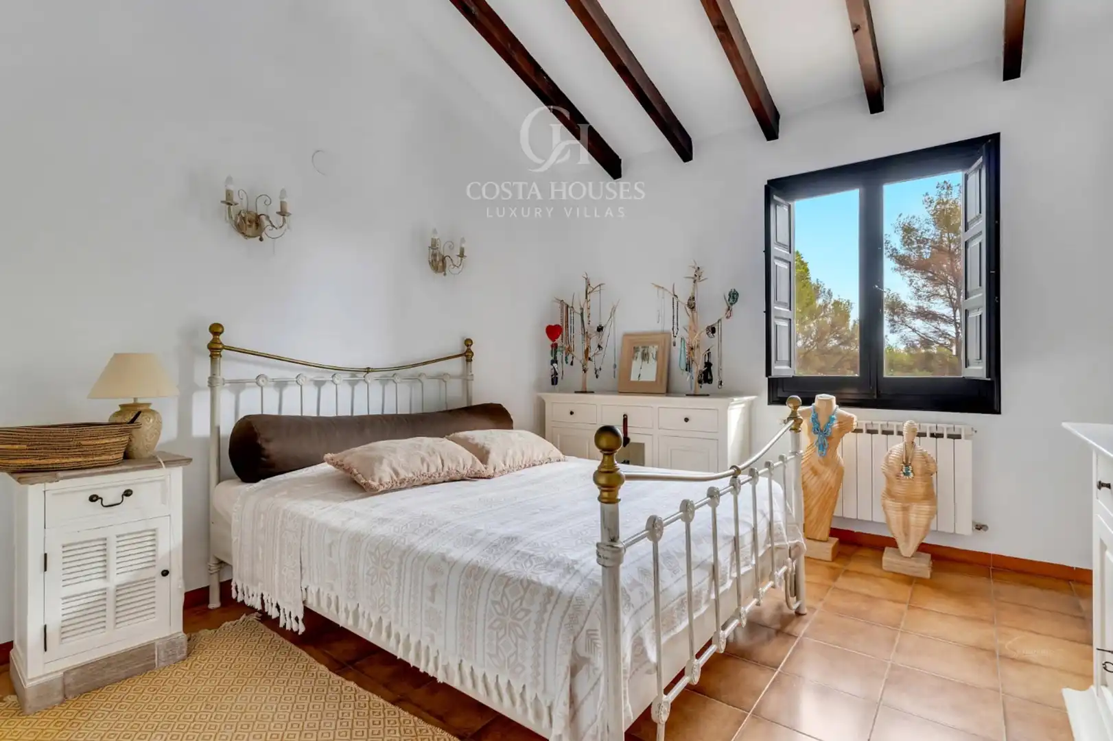 Bedroom of Houses for sale in Jávea / Xàbia  with Air Conditioner, Heating and Private garden