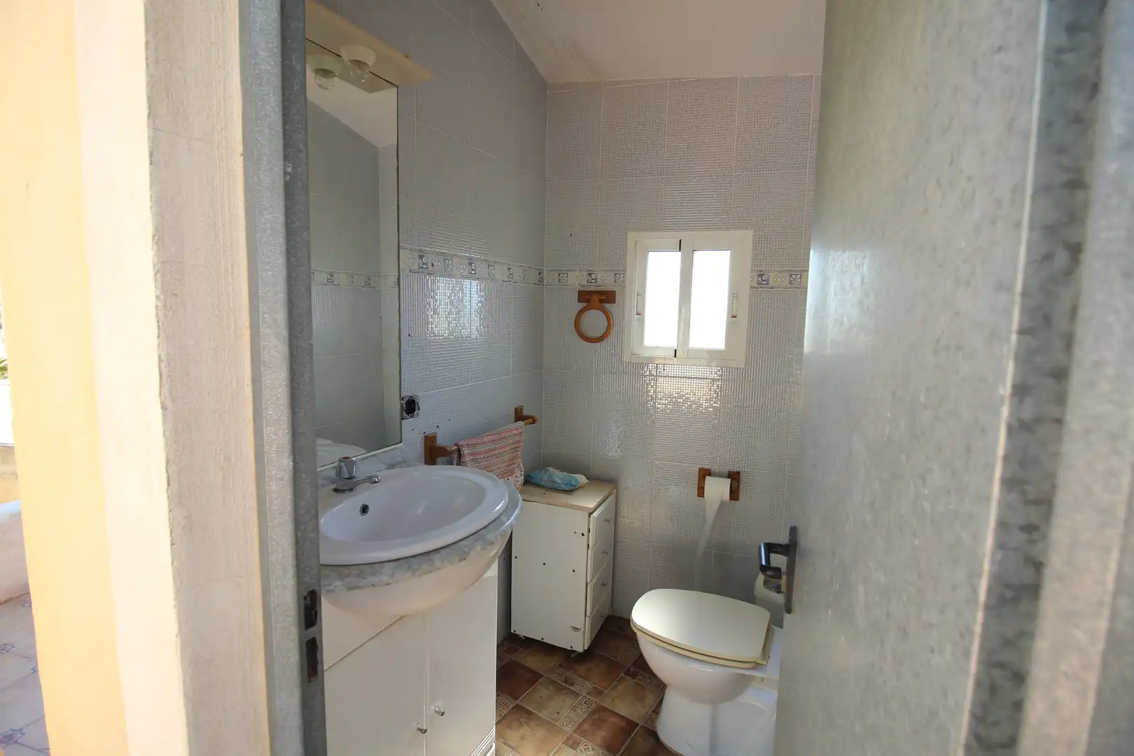 Baño de Finca rústica en venta en Cartagena con Aire acondicionado, Jardín privado y Terraza