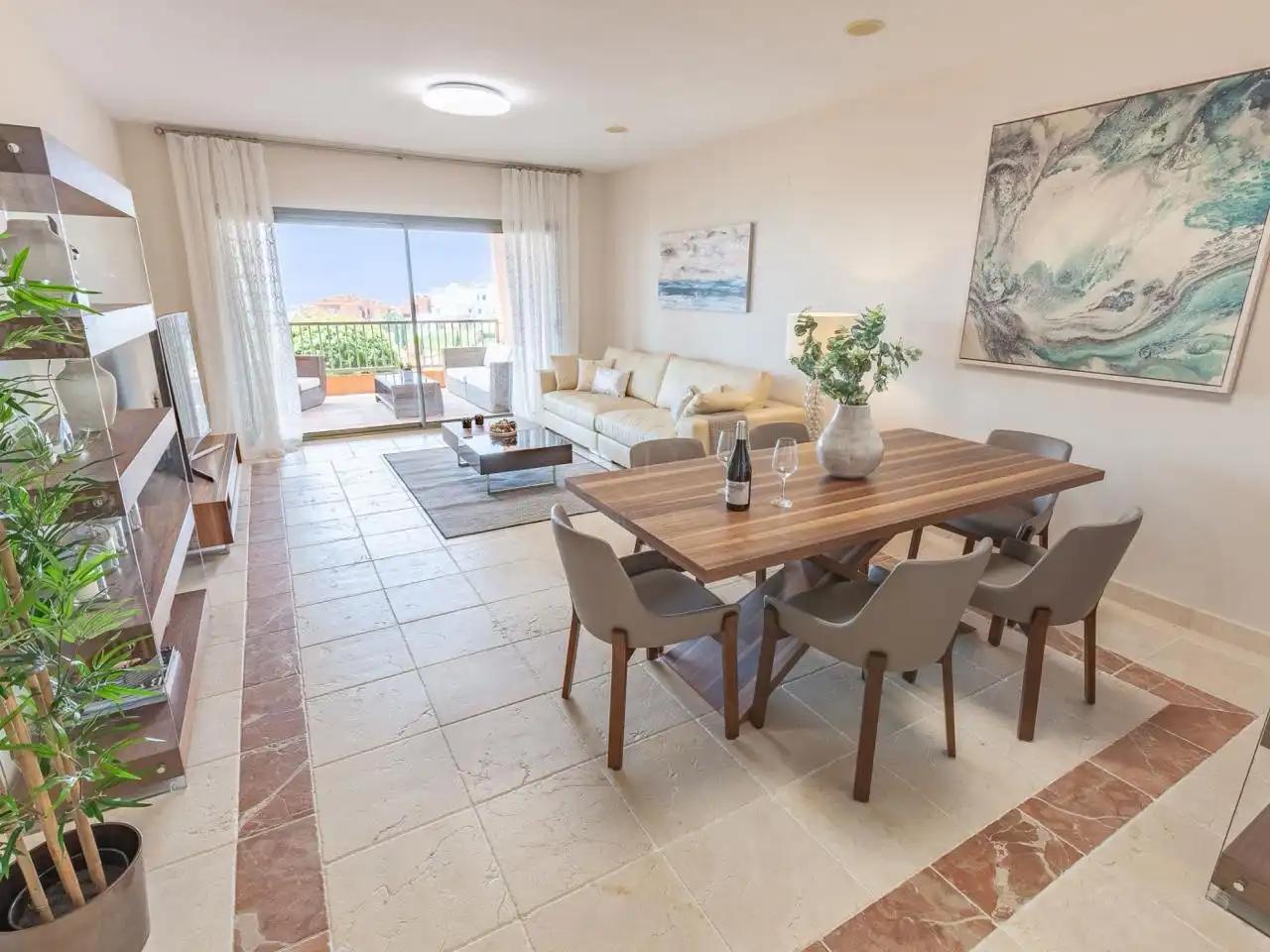 Dining room of Apartments for sale in Los Flamingos