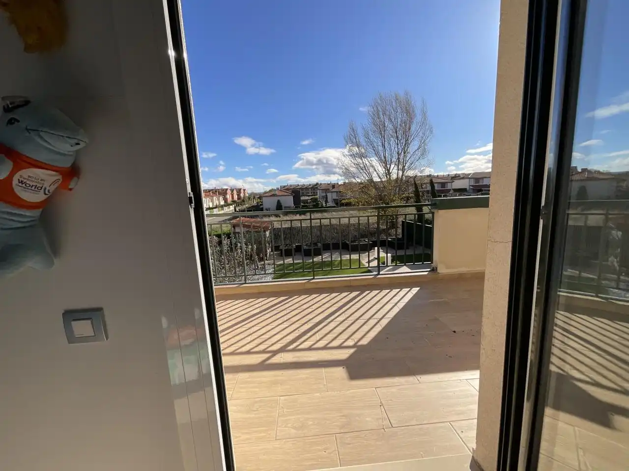 Terrassa de Casa adosada en venda en Cirueña amb Calefacció, Jardí privat i Parquet