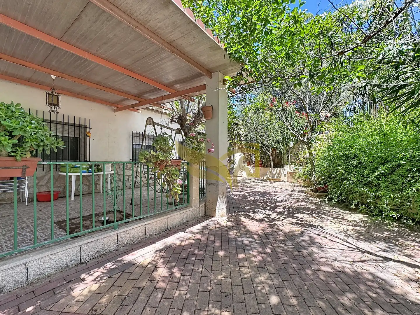 Vista exterior de Finca rústica en venta en Las Torres de Cotillas con Aire acondicionado, Jardín privado y Terraza