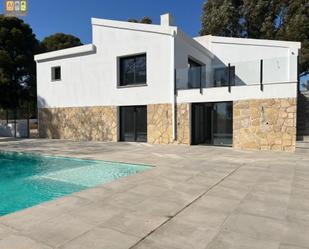 Exterior view of Country house for sale in Altea  with Air Conditioner, Terrace and Swimming Pool