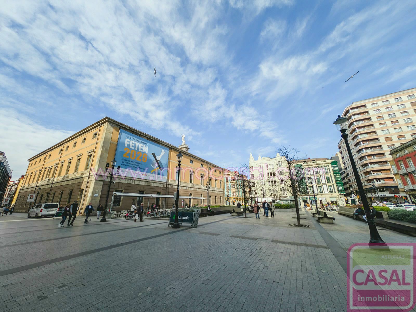 Exterior view of Flat for sale in Gijón   with Heating