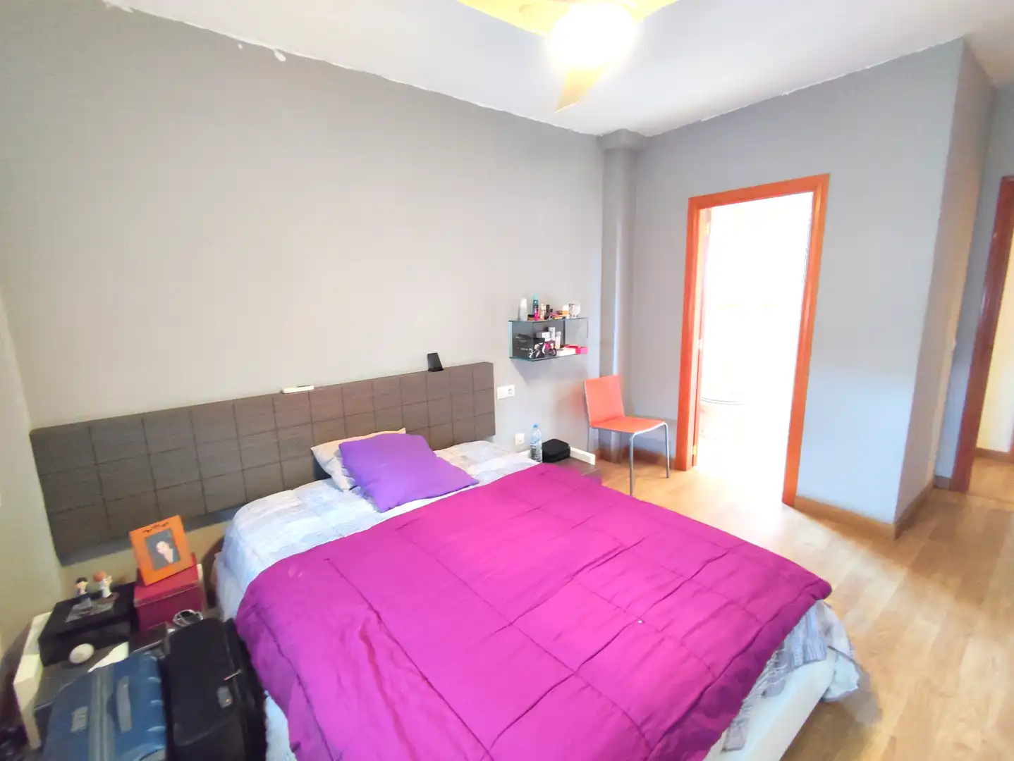 Bedroom of Flat for sale in Puçol  with Air Conditioner, Parquet flooring and Terrace
