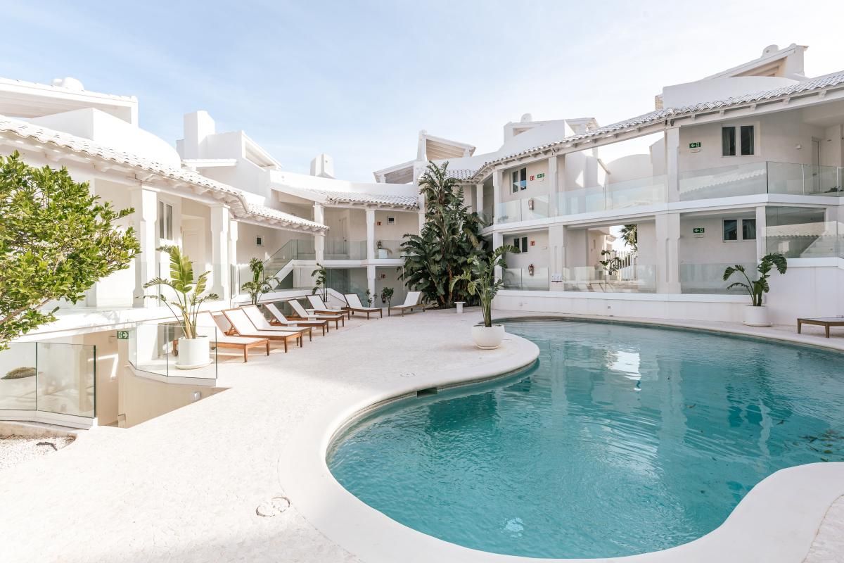 Piscina de Àtic de lloguer en Sant Josep de sa Talaia amb Aire condicionat, Calefacció i Piscina