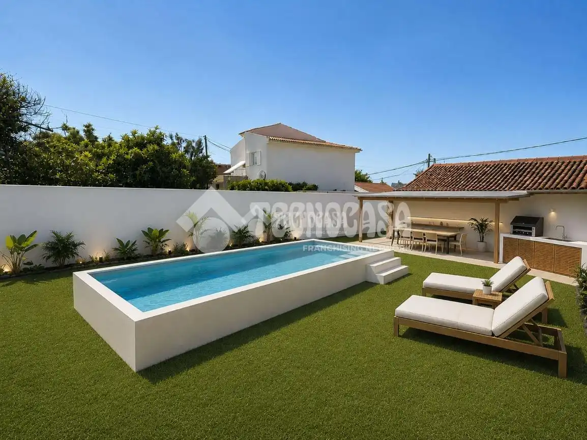 Vista exterior de Casa o chalet en venta en La Orotava con Terraza y Amueblado