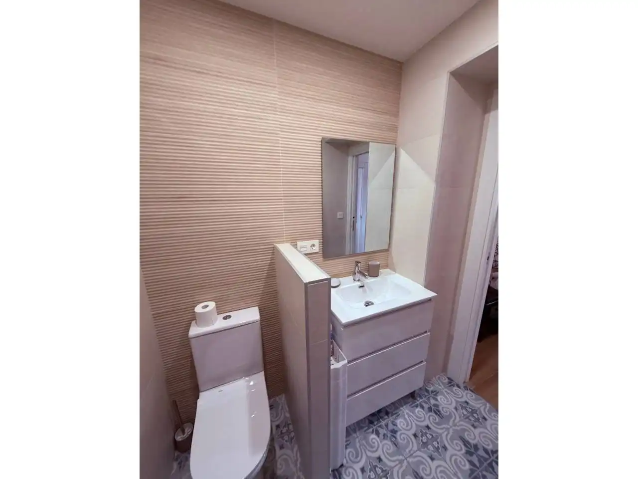 Baño de Casa adosada de alquiler en Elche / Elx con Aire acondicionado, Terraza y Amueblado