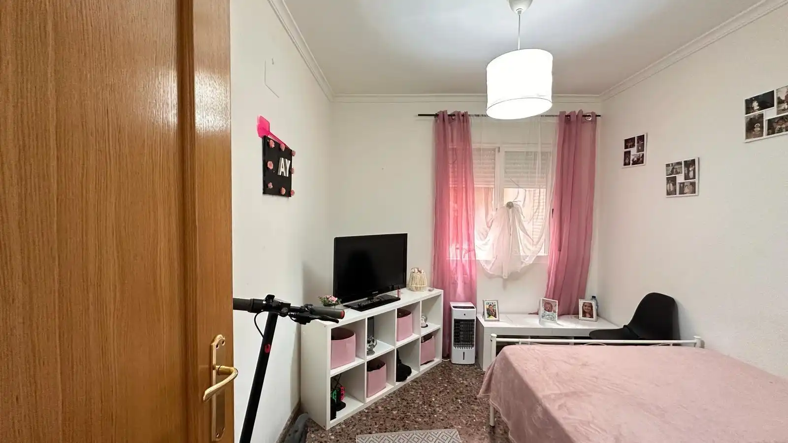 Schlafzimmer von Wohnung zum Verkauf in Carlet mit Klimaanlage und Heizung