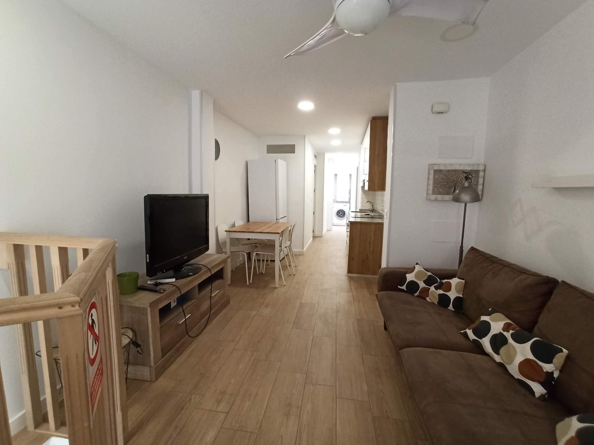 Wohnzimmer von Wohnung zum Verkauf in Elche / Elx mit Klimaanlage und Möbliert